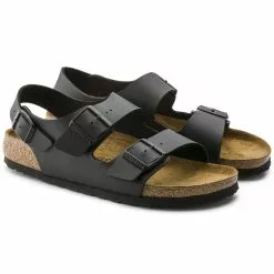 Birkenstock Nu Pieds Et Sandales Milano Birko Flor 034793 Narrow Fit Noir -Birkenstock Boutique élégante 9405001 3