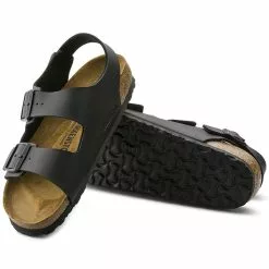 Birkenstock Nu Pieds Et Sandales Milano Birko Flor 034793 Narrow Fit Noir -Birkenstock Boutique élégante 9405001 5