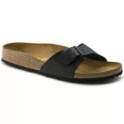 Birkenstock Mules Madrid Birko Flor 0040793 Narrow Fit Noir