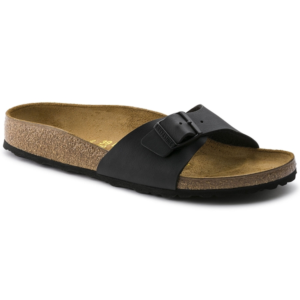 Birkenstock Mules Madrid Birko Flor 0040793 Narrow Fit Noir 3 Birkenstock Mules Madrid Birko Flor 0040793 Narrow Fit Noir