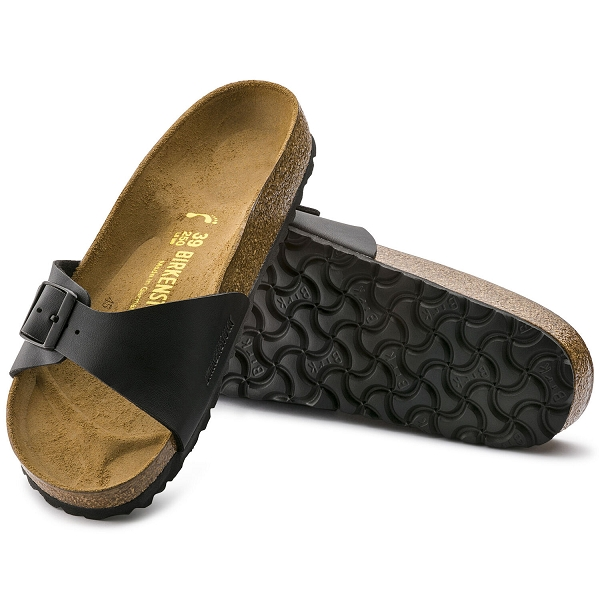 Birkenstock Mules Madrid Birko Flor 0040793 Narrow Fit Noir 7 Birkenstock Mules Madrid Birko Flor 0040793 Narrow Fit Noir – Image 5
