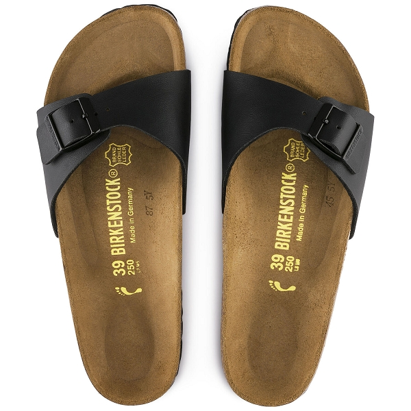 Birkenstock Mules Madrid Birko Flor 0040793 Narrow Fit Noir 8 Birkenstock Mules Madrid Birko Flor 0040793 Narrow Fit Noir – Image 6