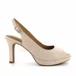 Clarks Nu Pieds Et Sandales Mayra Blossom Beige