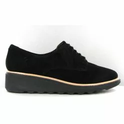 Clarks Lacets Sharon Noel Noir