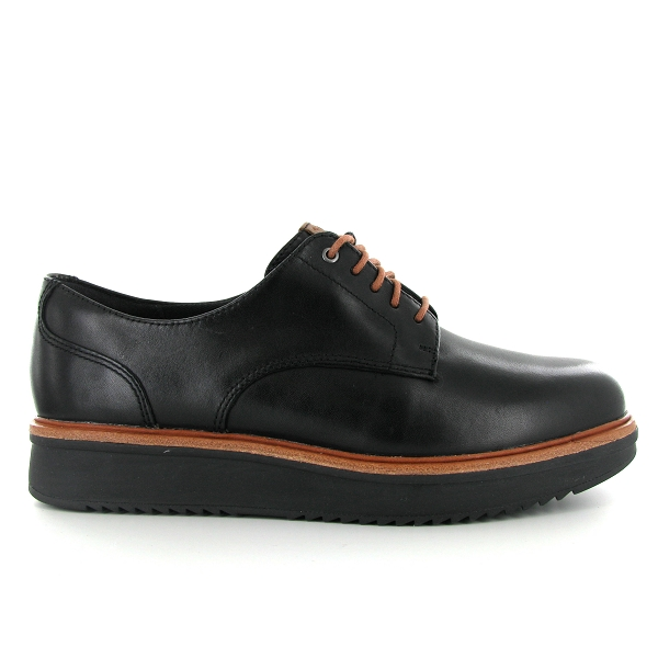 Clarks Lacets Teadale Rhea Noir 3 Clarks Lacets Teadale Rhea Noir