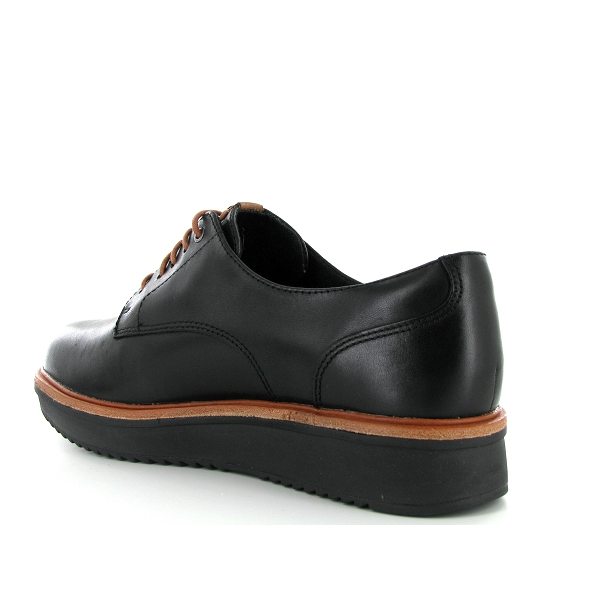 Clarks Lacets Teadale Rhea Noir 5 Clarks Lacets Teadale Rhea Noir – Image 3