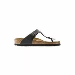 Birkenstock Tong Gizeh Birko Flor 043691 Regular Fit Noir -Birkenstock Boutique élégante D078001 4