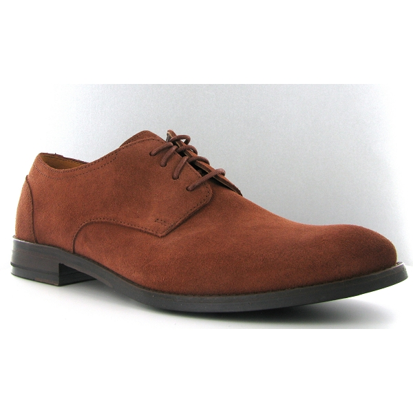 Clarks Lacets Flow Plain Marron 4 Clarks Lacets Flow Plain Marron – Image 2
