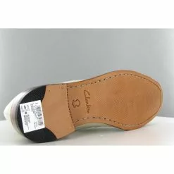 Clarks Lacets Ellis Scarlett Blanc -Birkenstock Boutique élégante E026301 4