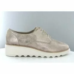 Clarks Lacets Sharon Crystal Argent
