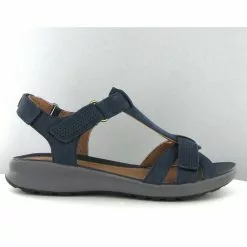 Clarks Nu Pieds Et Sandales Un Adorn Vibe Bleu