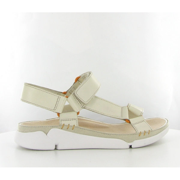 Clarks Nu Pieds Et Sandales Tri Sporty Blanc 3 Clarks Nu Pieds Et Sandales Tri Sporty Blanc