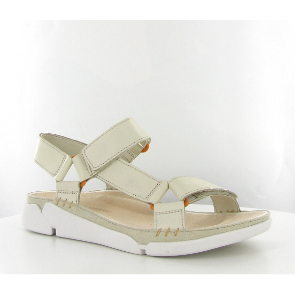 Clarks Nu Pieds Et Sandales Tri Sporty Blanc 4 Clarks Nu Pieds Et Sandales Tri Sporty Blanc – Image 2