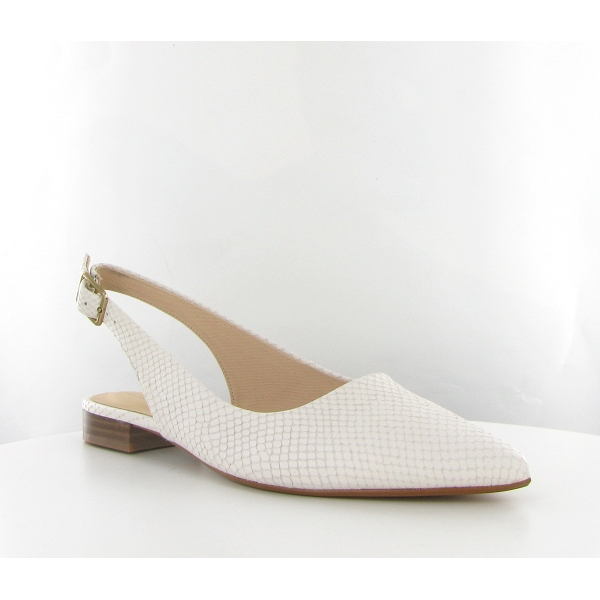 Clarks Escarpins Laina 15 Sling Blanc 4 Clarks Escarpins Laina 15 Sling Blanc – Image 2