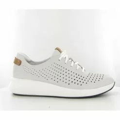 Clarks Tennis Un Rio Tie Blanc