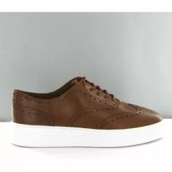 Clarks Lacets Hero Brogue Marron