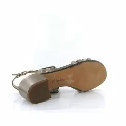 Clarks Nu Pieds Et Sandales Caroleigh Bess Metallic -Birkenstock Boutique élégante E149202 4