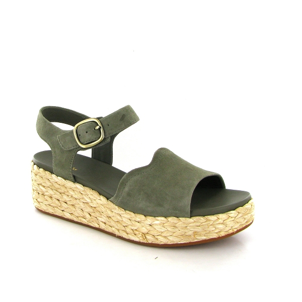 Clarks Nu Pieds Et Sandales Kimmei Way Olive 3 Clarks Nu Pieds Et Sandales Kimmei Way Olive