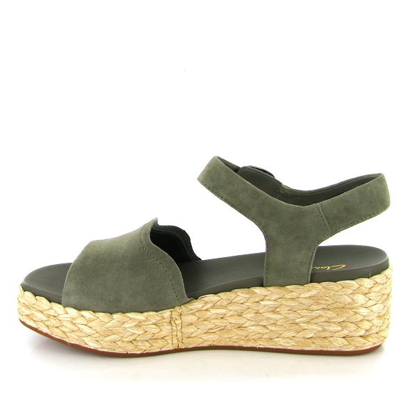 Clarks Nu Pieds Et Sandales Kimmei Way Olive 5 Clarks Nu Pieds Et Sandales Kimmei Way Olive – Image 3