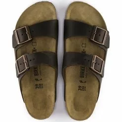 Birkenstock Mules Arizona 52533 Nu Oiled Habana Marron -Birkenstock Boutique élégante E188901 6