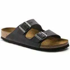 Birkenstock Mules Arizona 552113 Nu Oiled Black Noir