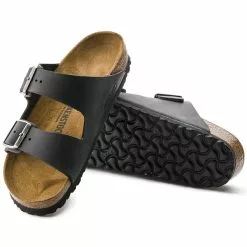 Birkenstock Mules Arizona 552113 Nu Oiled Black Noir -Birkenstock Boutique élégante E189001 5