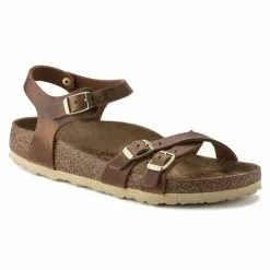Birkenstock Nu Pieds Et Sandales Kumba Fl 1021489 Marron