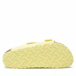 Birkenstock Nu Pieds Et Sandales Arizona Bfbc Earthy Vegan Popcorn 1021190 Jaune -Birkenstock Boutique élégante E190401 6