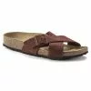 Birkenstock Mules Siena Sfb Vl Chocolate 1021653 Marron -Birkenstock Boutique élégante E190801 1
