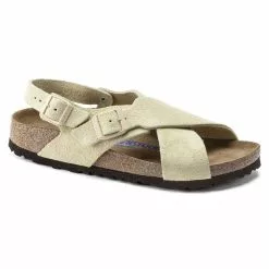 Birkenstock Nu Pieds Et Sandales Tulum Sfb Vl Almond 1021535 Beige
