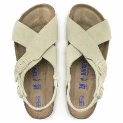Birkenstock Nu Pieds Et Sandales Tulum Sfb Vl Almond 1021535 Beige -Birkenstock Boutique élégante E191001 4
