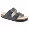 Birkenstock Mules Arizona Feutre De Laine 1019488 Gris -Birkenstock Boutique élégante E218701 1