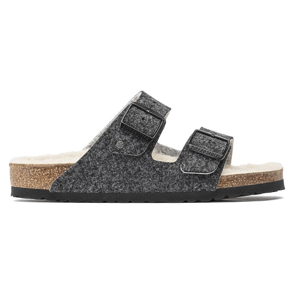 Birkenstock Mules Arizona Feutre De Laine 1019488 Gris 5 Birkenstock Mules Arizona Feutre De Laine 1019488 Gris – Image 3