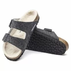 Birkenstock Mules Arizona Feutre De Laine 1019488 Gris 10 Birkenstock Mules Arizona Feutre De Laine 1019488 Gris -Birkenstock Boutique élégante E218701 4