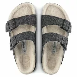 Birkenstock Mules Arizona Feutre De Laine 1019488 Gris 11 Birkenstock Mules Arizona Feutre De Laine 1019488 Gris -Birkenstock Boutique élégante E218701 5