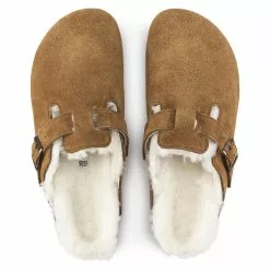 Birkenstock Fermees Boston Vl Shearling Mink 1001141 Marron 11 Birkenstock Fermees Boston Vl Shearling Mink 1001141 Marron -Birkenstock Boutique élégante E232101 5