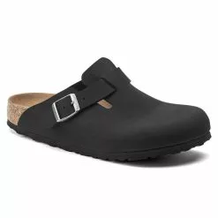 Birkenstock Mules Boston Bfbc Earthy Vegan Black 1020497 Noir
