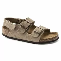 Birkenstock Nu Pieds Et Sandales Milano Kids 1021723 Marron