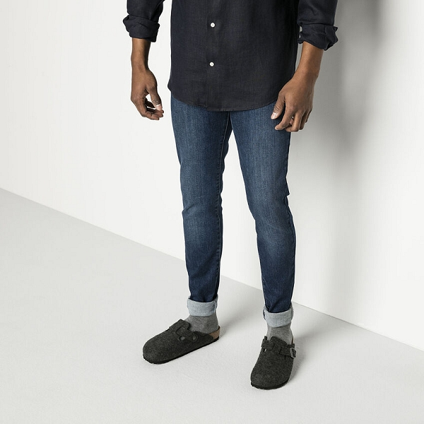 Birkenstock Mules Boston Bs 160373 Gris 5 Birkenstock Mules Boston Bs 160373 Gris – Image 3